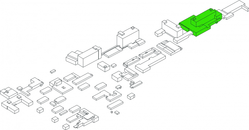 Lůžková stanice chirurgie schema